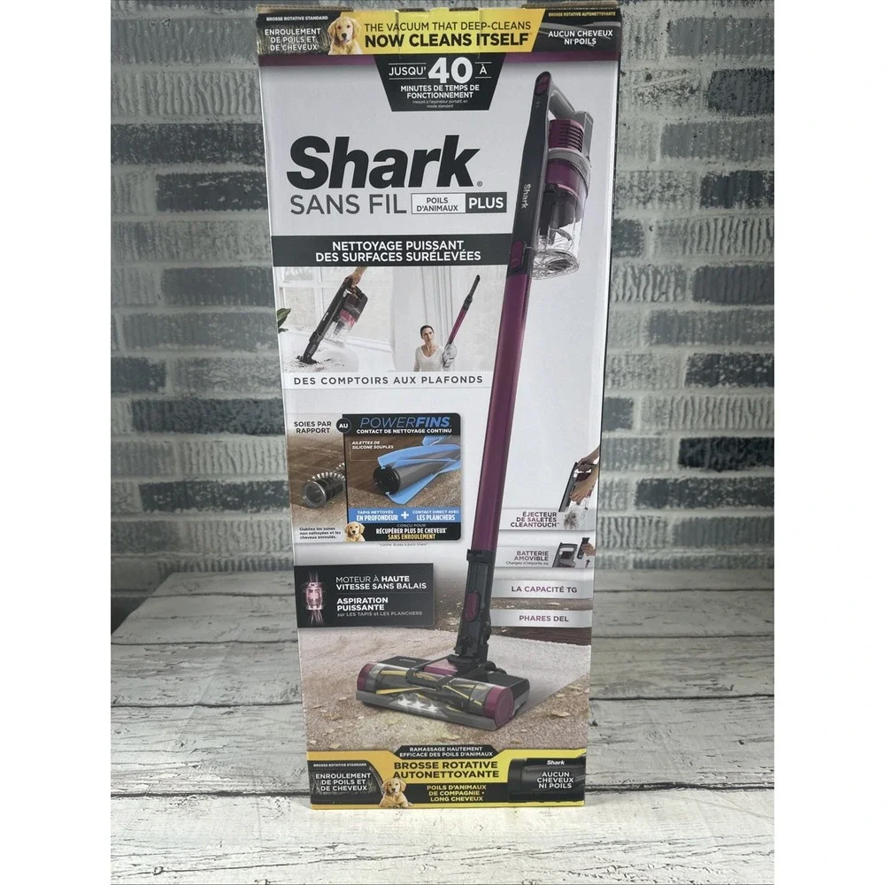 Shark Rocket Pet Pro IZ162HC Cordless Stick Vacuum HEPA Self-Cleaning NEW
